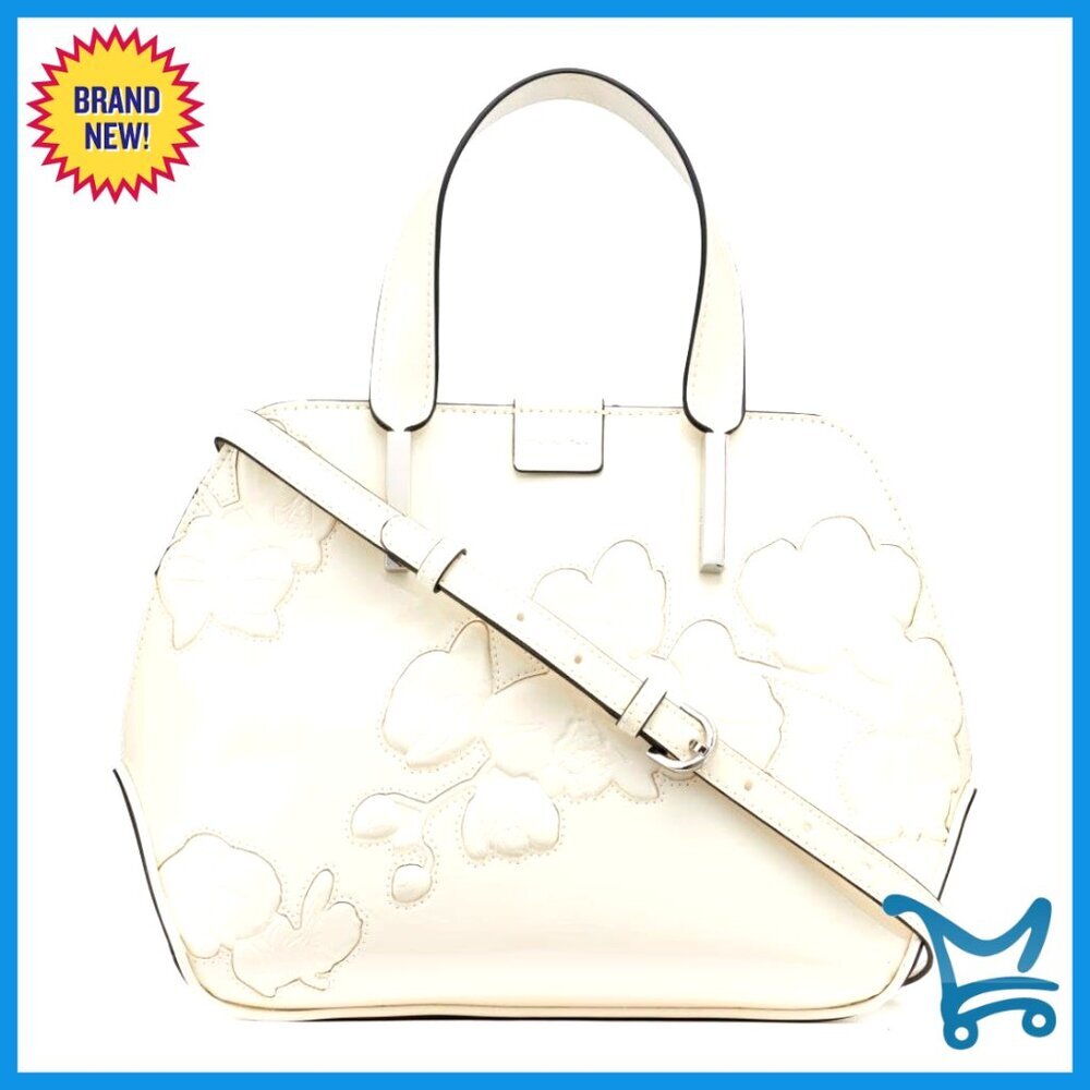 Vegan Leather Triple Compartment Satchel Crossbody Bag